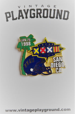 Vintage Super Bowl XXXII (32) Collectors Pin