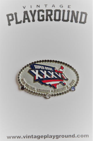Vintage Super Bowl XXVI (36) Gem Collectors Pin